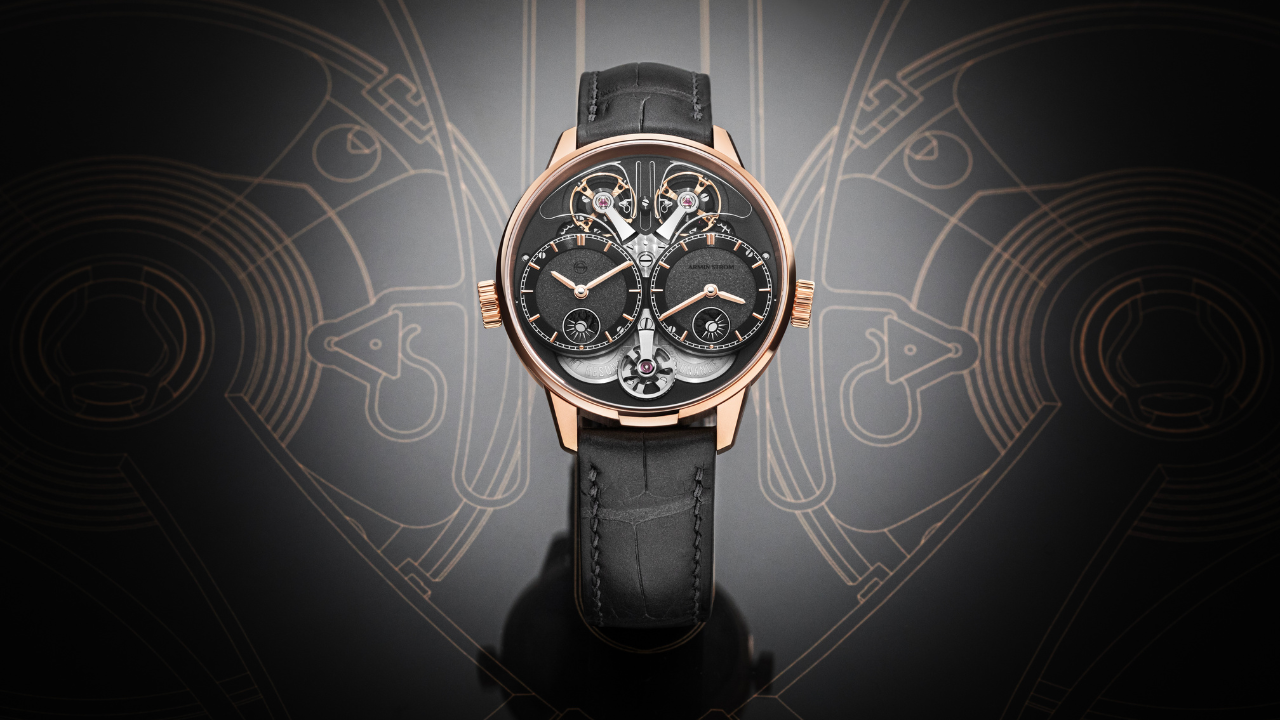 Armin Strom apresenta Dual Time GMT Resonance Rose Gold, nova versão em ouro rosé limitada a 50 peças