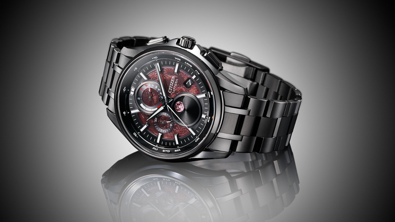 Citizen apresenta Attesa Shades of Red, série limitada inspirada no eclipse lunar total