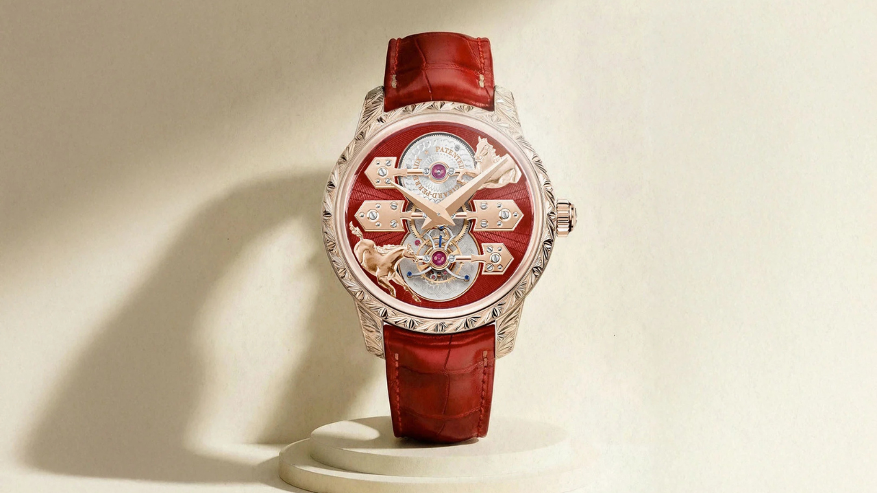 Girard-Perregaux apresenta La Esmeralda Tourbillon “A Secret” Eternity Edition Red, tributo ao Ano do Cavalo