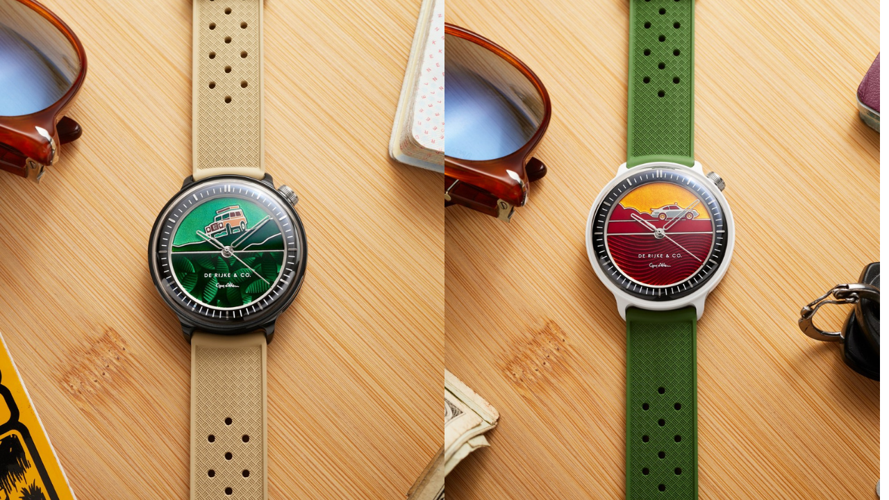 De Rijke &amp; Co. e Guy Allen voltam a colaborar, agora com três carros clássicos no mostrador