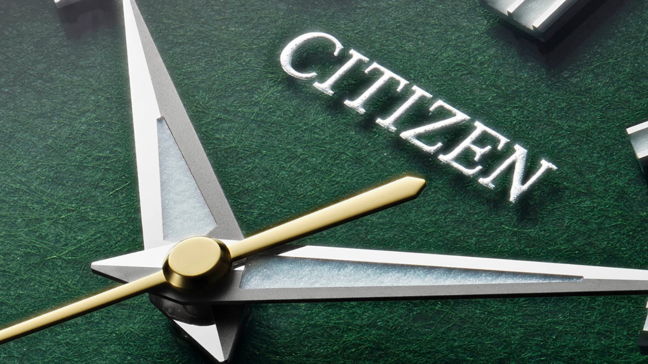 Citizen celebra 50 anos do Eco-Drive com edição limitada em titânio e mostrador de papel washi
