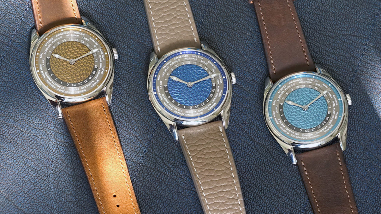 Strehler Säntis: world time independente por CHF 24.750