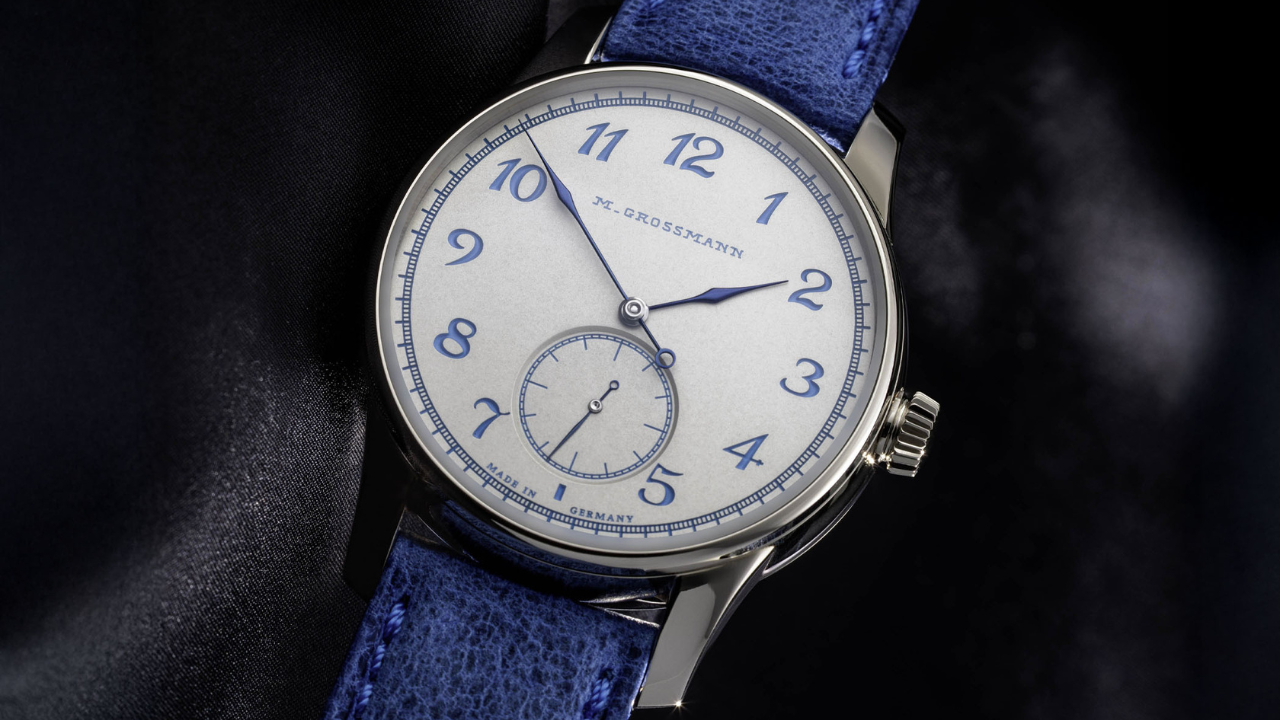 Moritz Grossmann Hamatic Silver-Plated by Friction: 200 anos do fundador, 18 peças