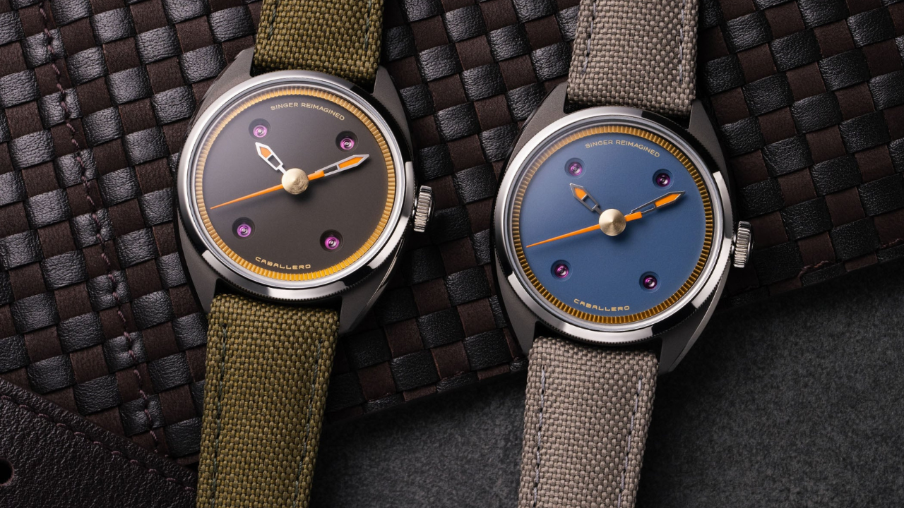 Singer Caballero Titanium: seis dias de autonomia em 39mm de titânio