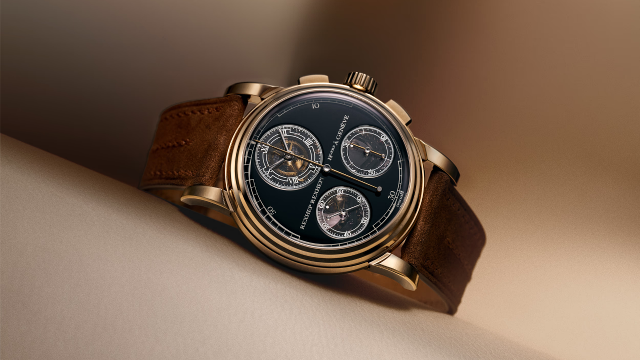 Rexhep Rexhepi RRCHF: o primeiro cronógrafo flyback sob seu próprio nome