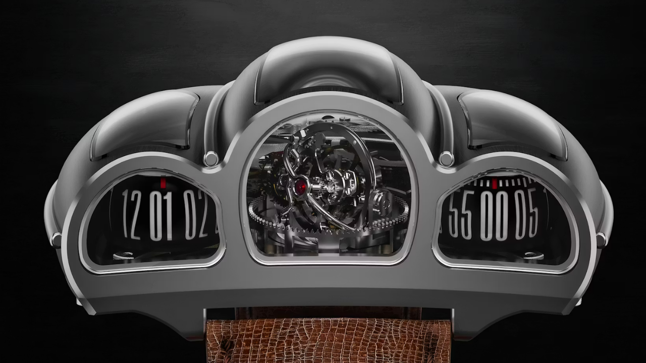 Desder D001: a estreia italiana com tourbillon triaxial e display de cilindros