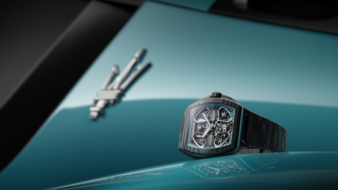Bianchet UltraFino Maserati: um tourbillon voador inspirado em um supercarro