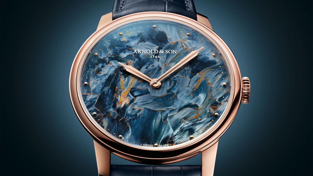 Arnold &amp; Son HM Pietersite: a tempestade de Cornwall em pedra namibiana