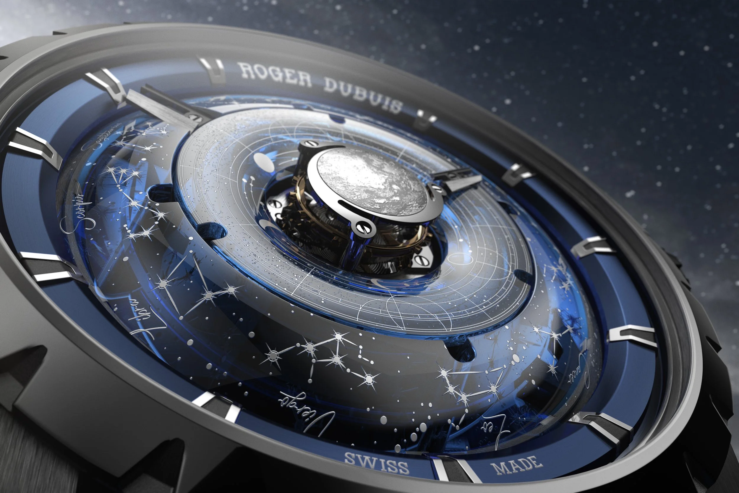 Roger Dubuis na Watches &amp; Wonders 2026: céu, astros e alta relojoaria em sete lançamentos