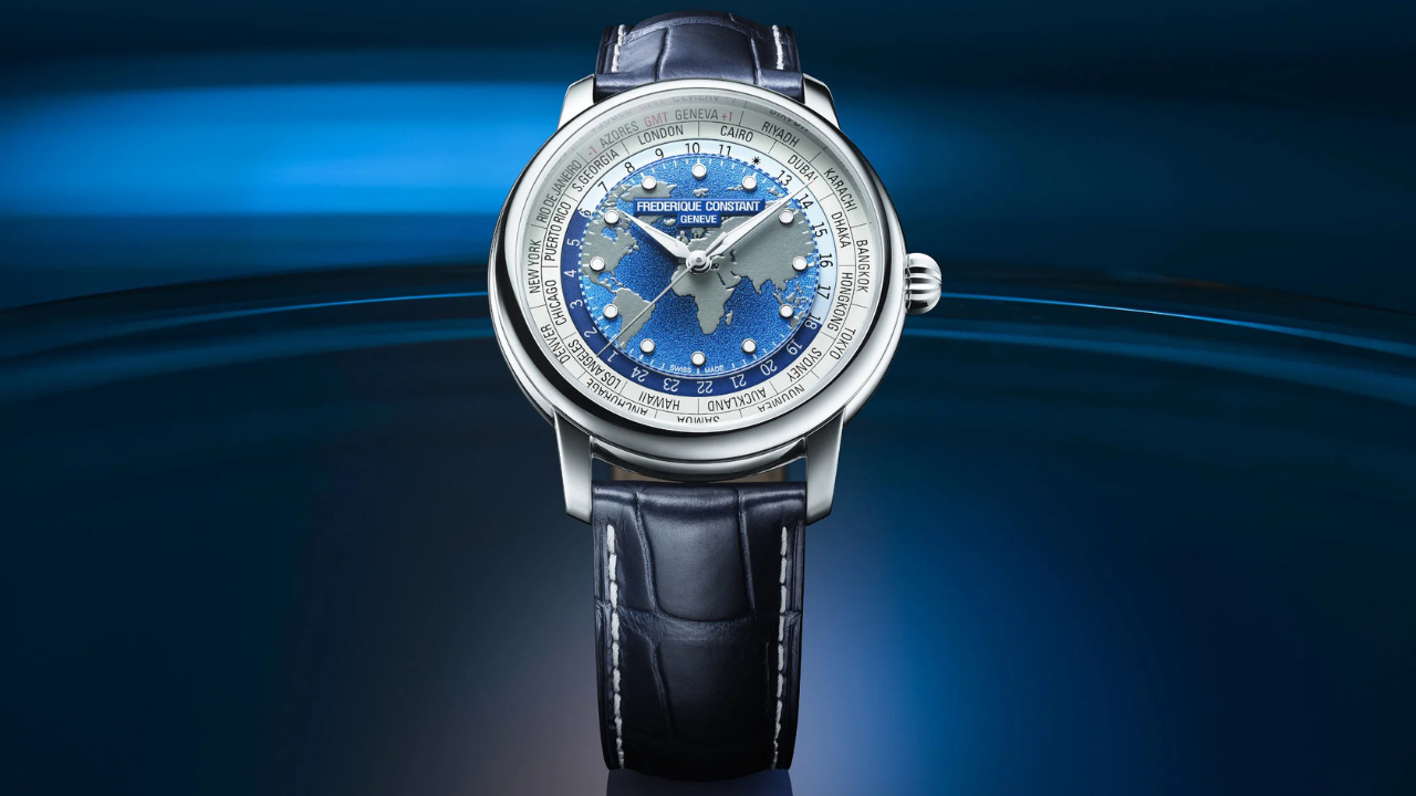 Frederique Constant Classic Worldtimer Manufacture: novo calibre, caixa menor e mostrador mais limpo