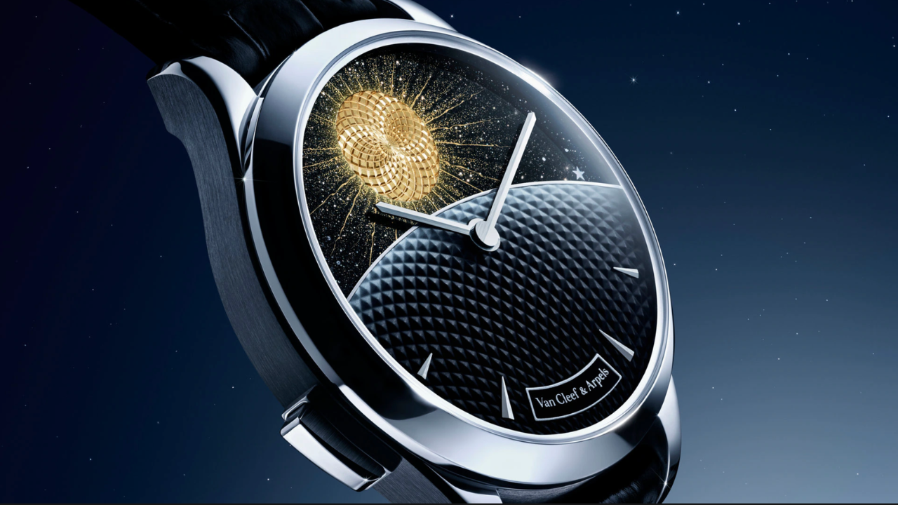 Van Cleef &amp; Arpels na Watches &amp; Wonders 2026: Lua, dois fusos horários e o céu como mostrador