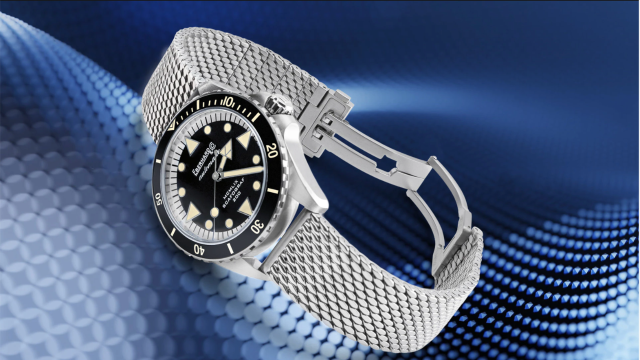Eberhard &amp; Co. na Watches &amp; Wonders 2026: Scafograf 200 MCMLIX e Tazio Nuvolari com Clous de Paris