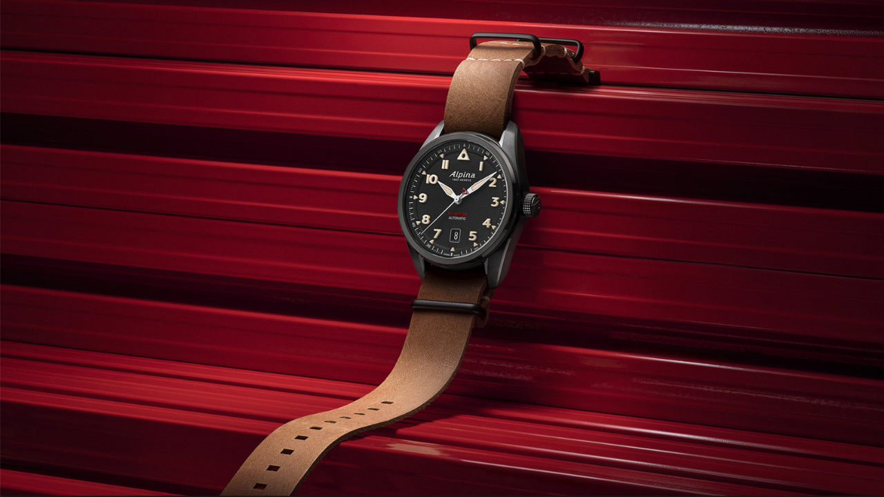Alpina Startimer Pilot Automatic: caixa redesenhada, índices sólidos em lume e novo Calibre AL-525