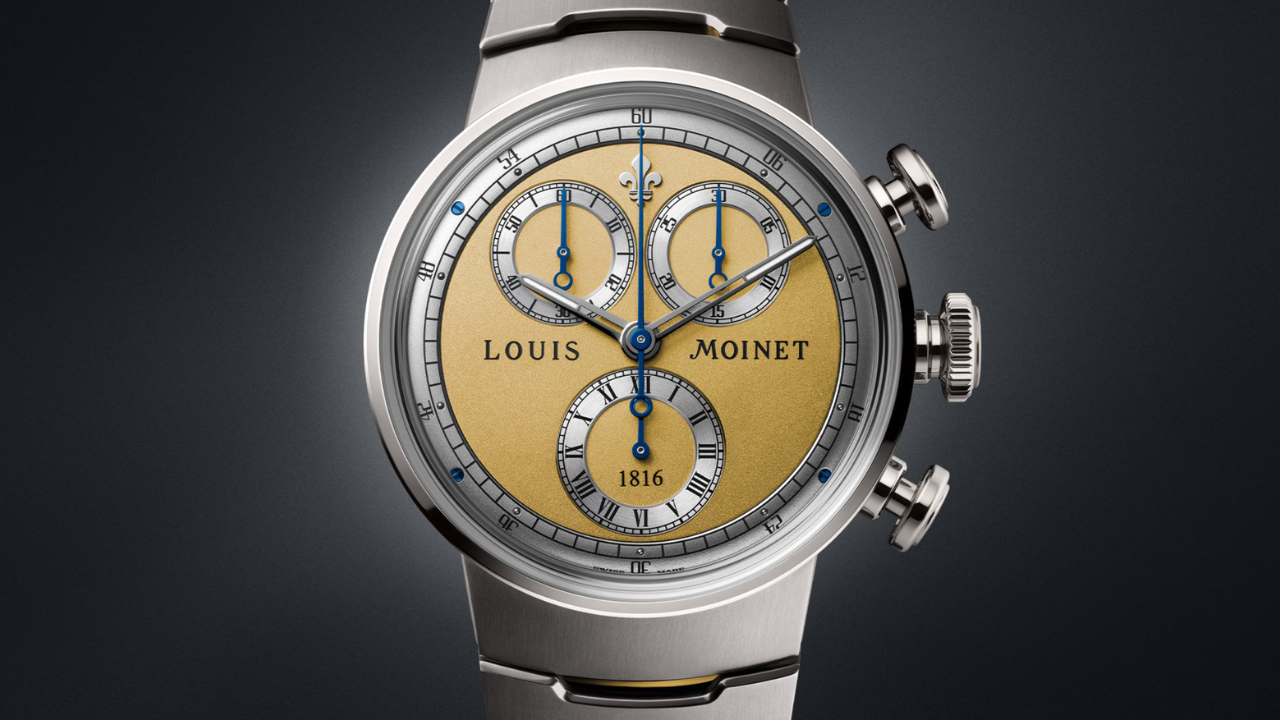 Louis Moinet 1816 Chronograph Champagne Edition: 210 anos do primeiro cronógrafo