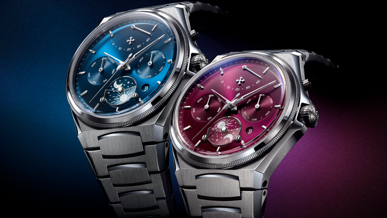 Venezianico Arsenale Calendario: calendário completo, reserva de marcha e indicação dia/noite em 9,6 mm