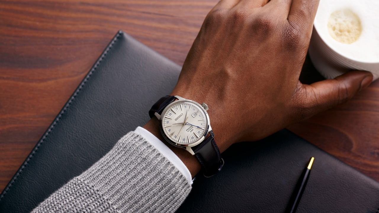 Seiko Presage "Silver Bullet" Cocktail Time GMT: o coquetel mais direto vira relógio GMT