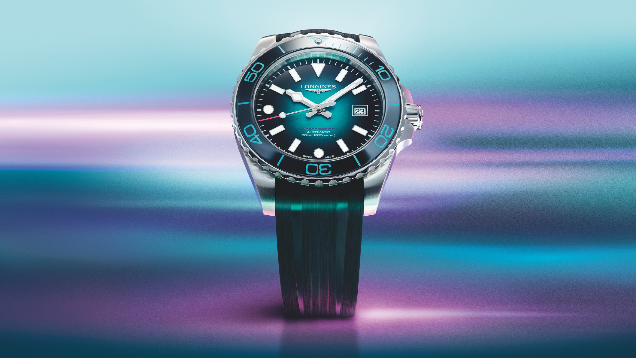 Longines HydroConquest Commonwealth Games 2026: teal, rosa e violeta em 2.026 peças para Glasgow
