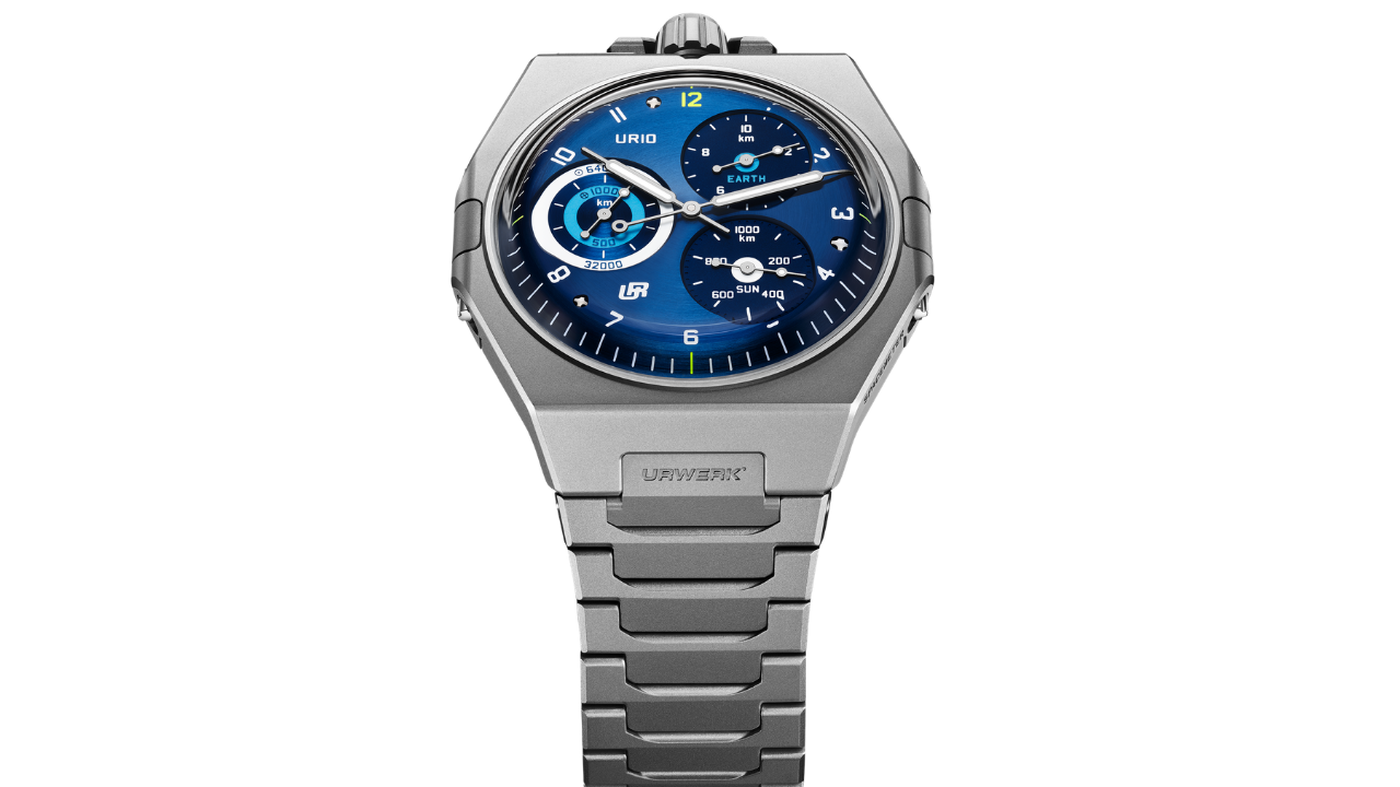 URWERK UR-10 SpaceMeter Blue: a edição final do relógio que mede o movimento da Terra