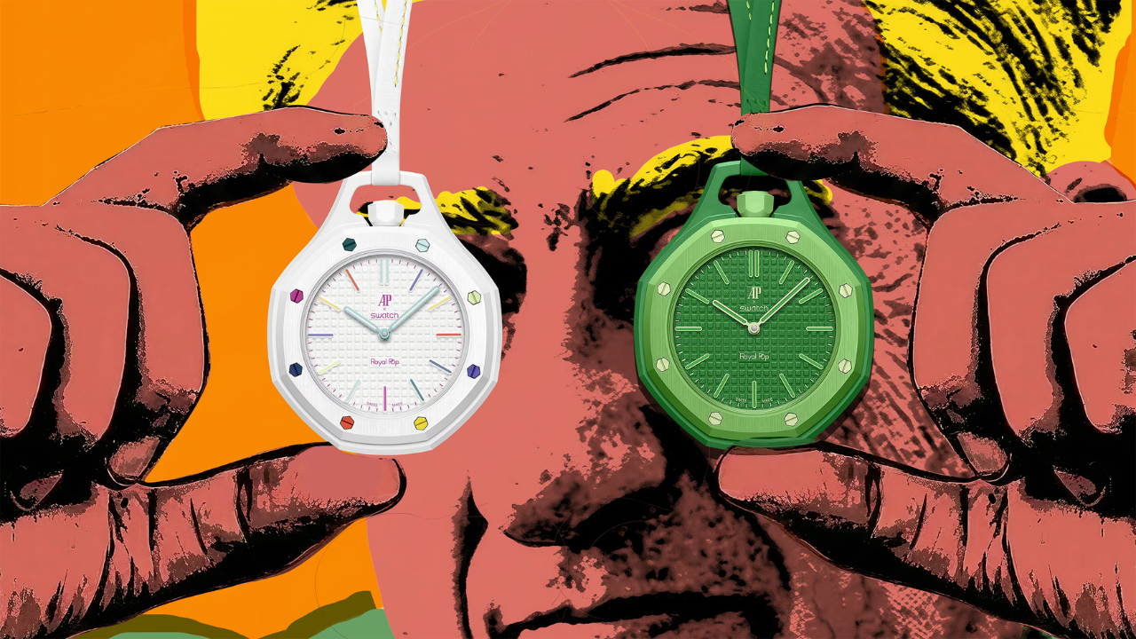 Swatch x Audemars Piguet Royal Pop: a collab mais inesperada do ano não virou um relógio de pulso