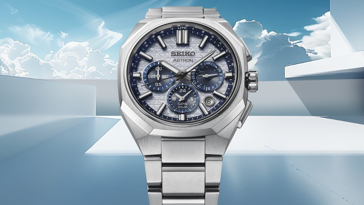 Seiko Astron GPS Solar Dual-Time Chronograph: mais fino, novo calibre e sistema de troca rápida