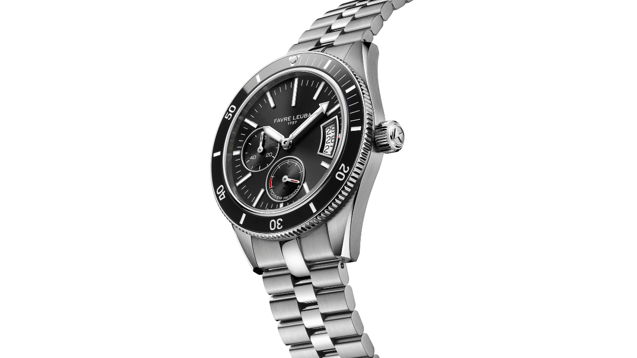 Favre Leuba Deep Raider Power Reserve: o mergulhador de 1964 ganha indicador de reserva de marcha