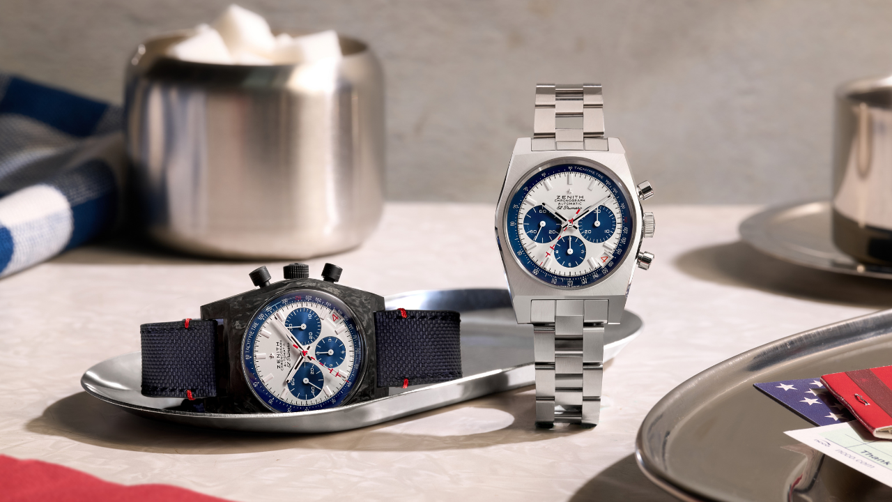 Zenith Chronomaster Revival Liberty II: 250 anos dos EUA, 13 listras no ponteiro e duas versões exclusivas para o mercado americano