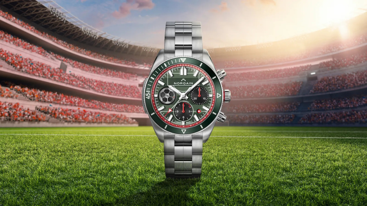 Norqain Adventure Chrono Swiss Football National Team: o mostrador que Granit Xhaka ajudou a desenhar