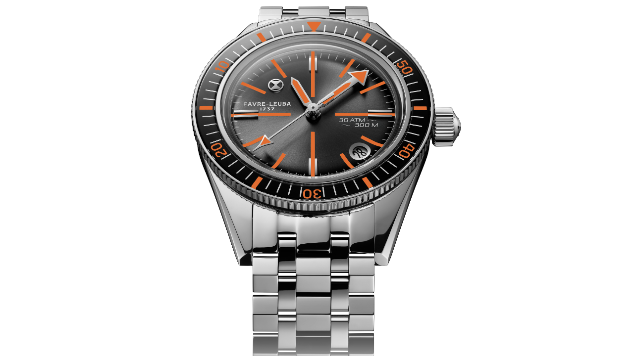Favre Leuba Deep Raider Revival Orange: o laranja do Bathy 160 dos anos 1970 de volta ao pulso