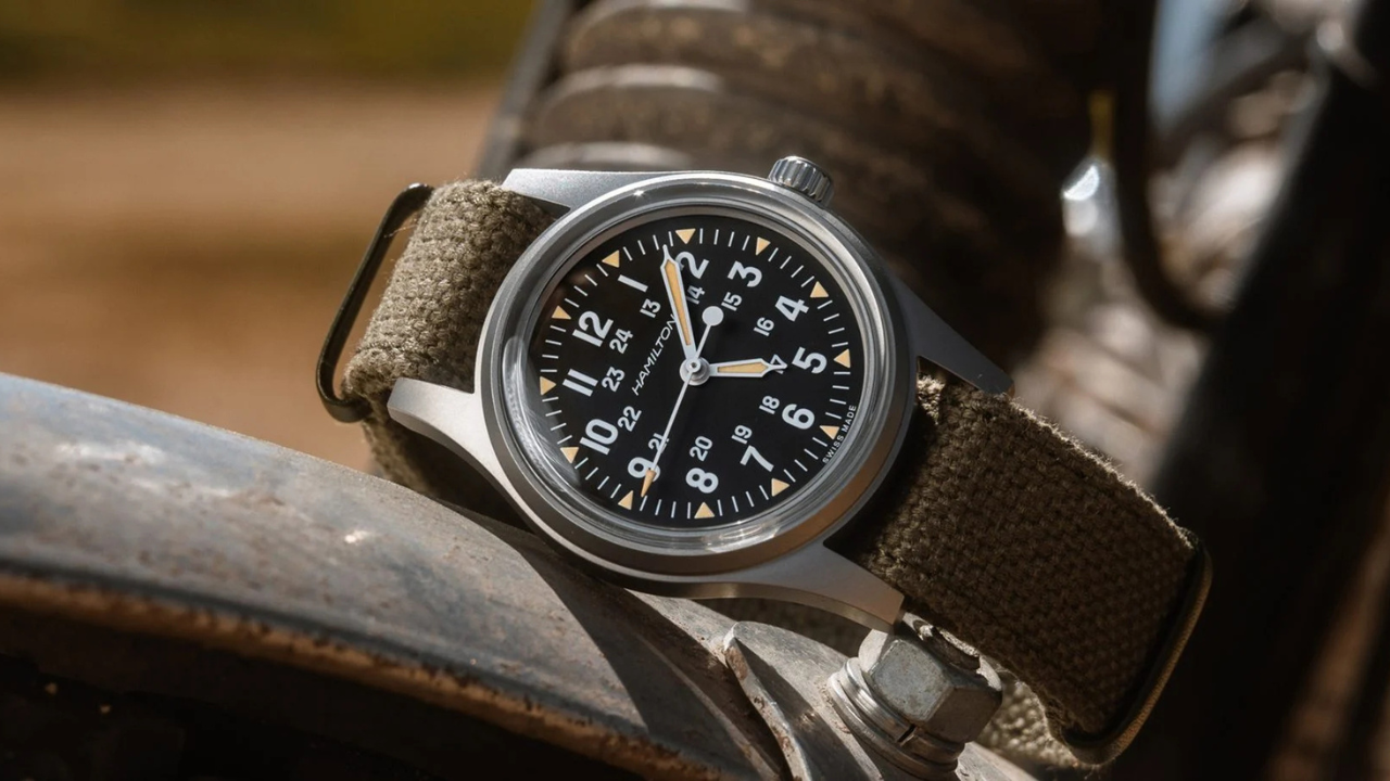Hamilton Khaki Field Mechanical 36mm: o navegador da Força Aérea de 1970 volta com 80 horas de reserva e cristal acrílico