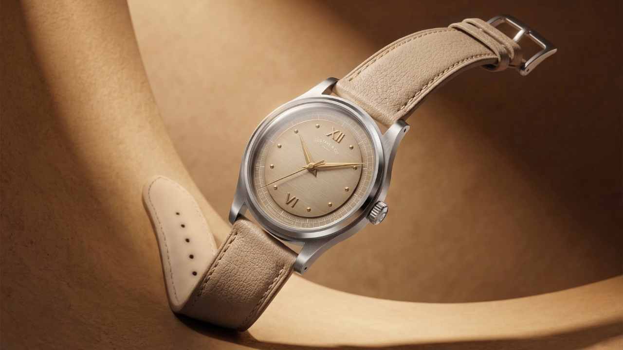 Gustave &amp; Cie Léon Collection Linen: o mostrador de linho que reage à luz e 101 peças numeradas de 000 a 100