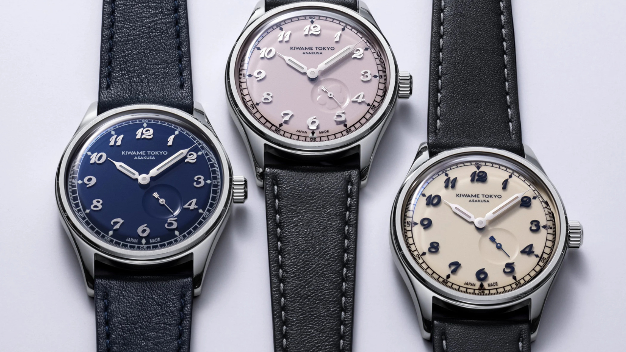 Kiwame Tokyo Kubo: o subdial rebaixado a 4:30, o contrapeso em forma de portão e três lacas japonesas por USD 630