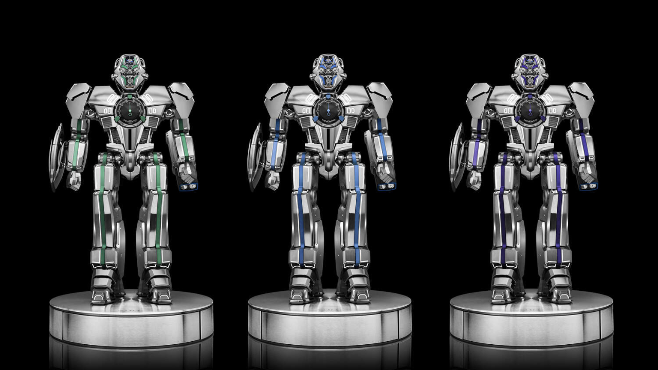 MB&amp;F HM12 The Guardian: 1.500 componentes, um robô de 15 kg e o relógio que é o cérebro de uma máquina