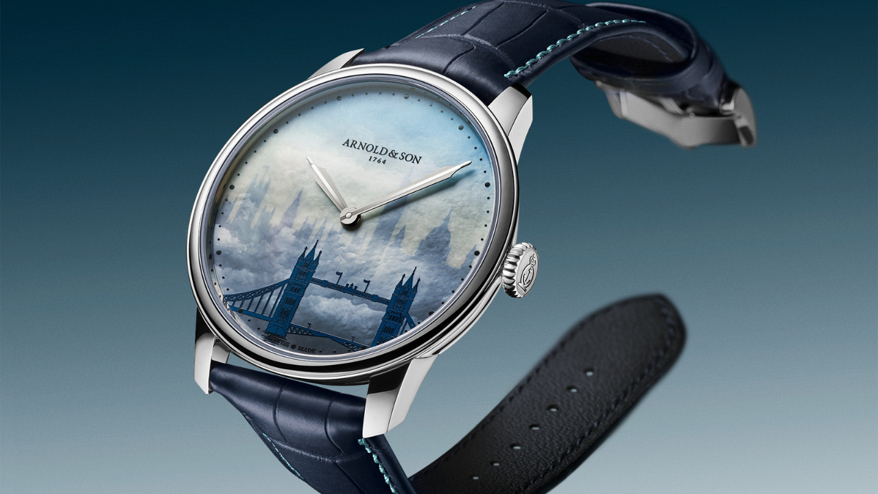 Arnold &amp; Son HM London Skyline: 260 anos da marca, Big Ben de dia e o Gherkin iluminado de noite em 20 peças