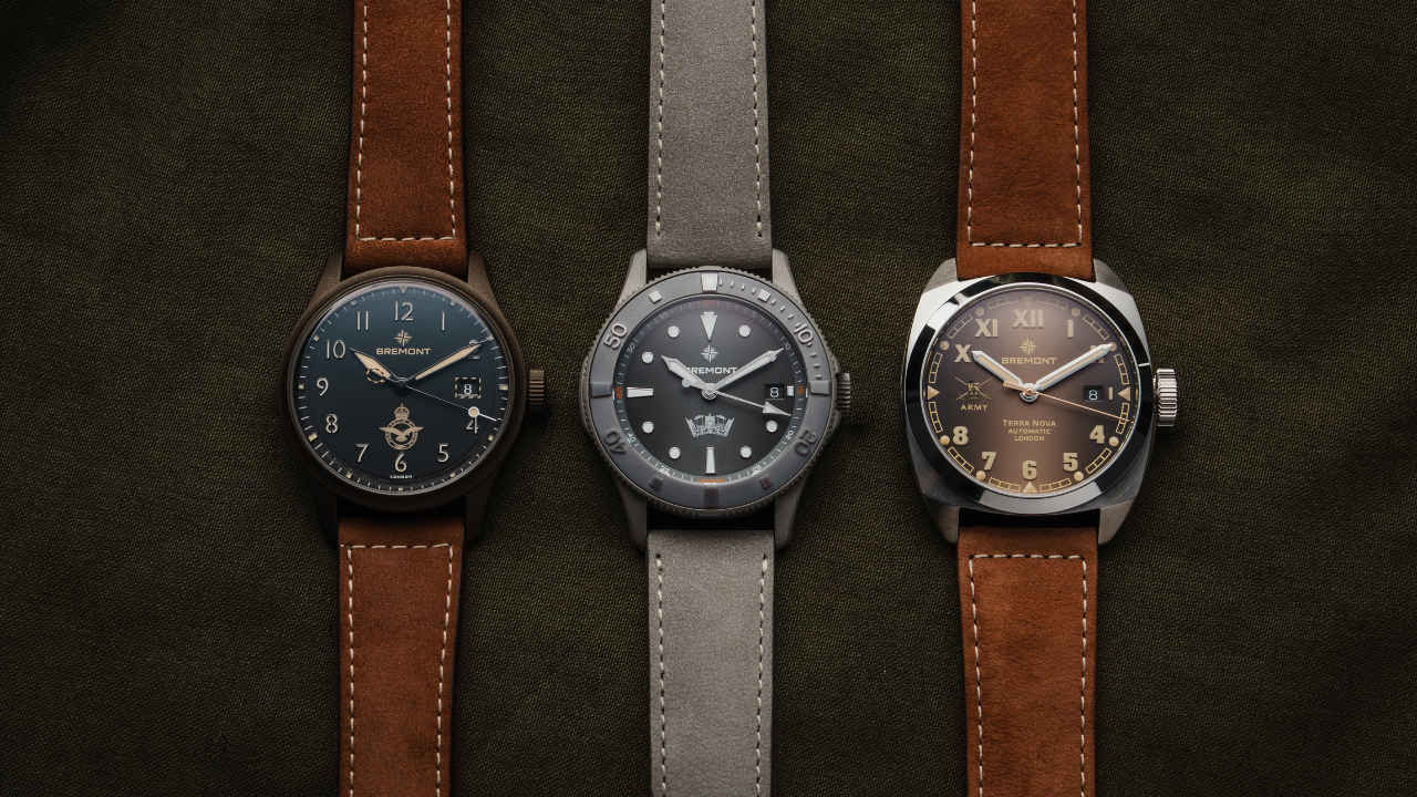 Bremont HMAF Limited Edition: Exército, Marinha Real e RAF em três relógios aprovados pelo Ministério da Defesa britânico
