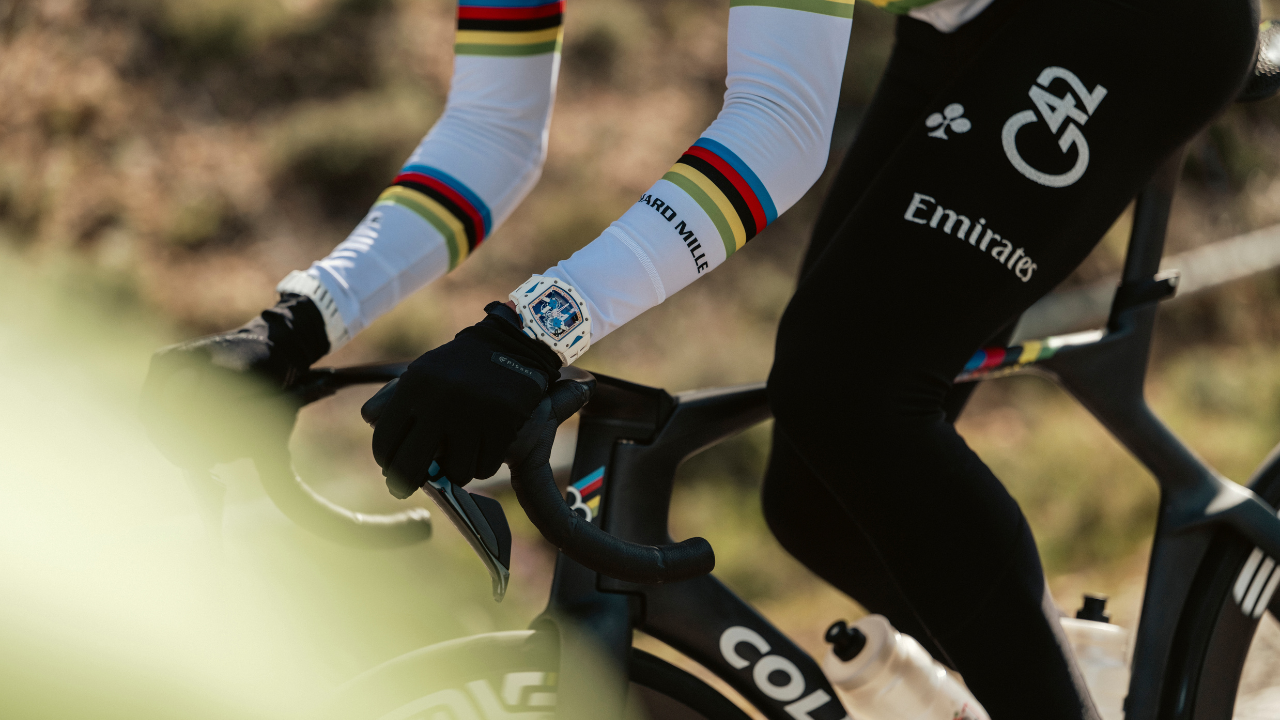 Richard Mille RM 64-01 Tourbillon Colnago: o quadro de bicicleta italiano transformado em movimento de tourbillon, 50 peças