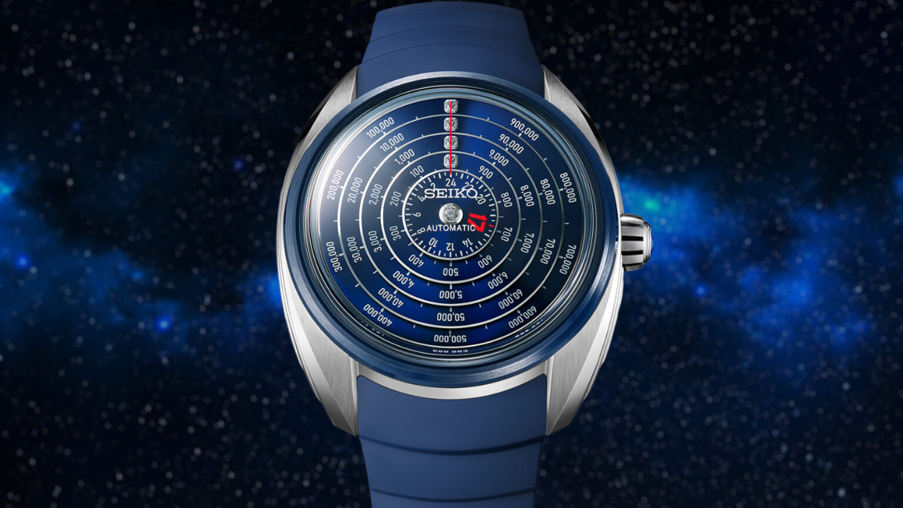 Seiko Star Time: cinco discos concêntricos, um milhão de horas de tempo decorrido e uma peça única para Shohei Ohtani