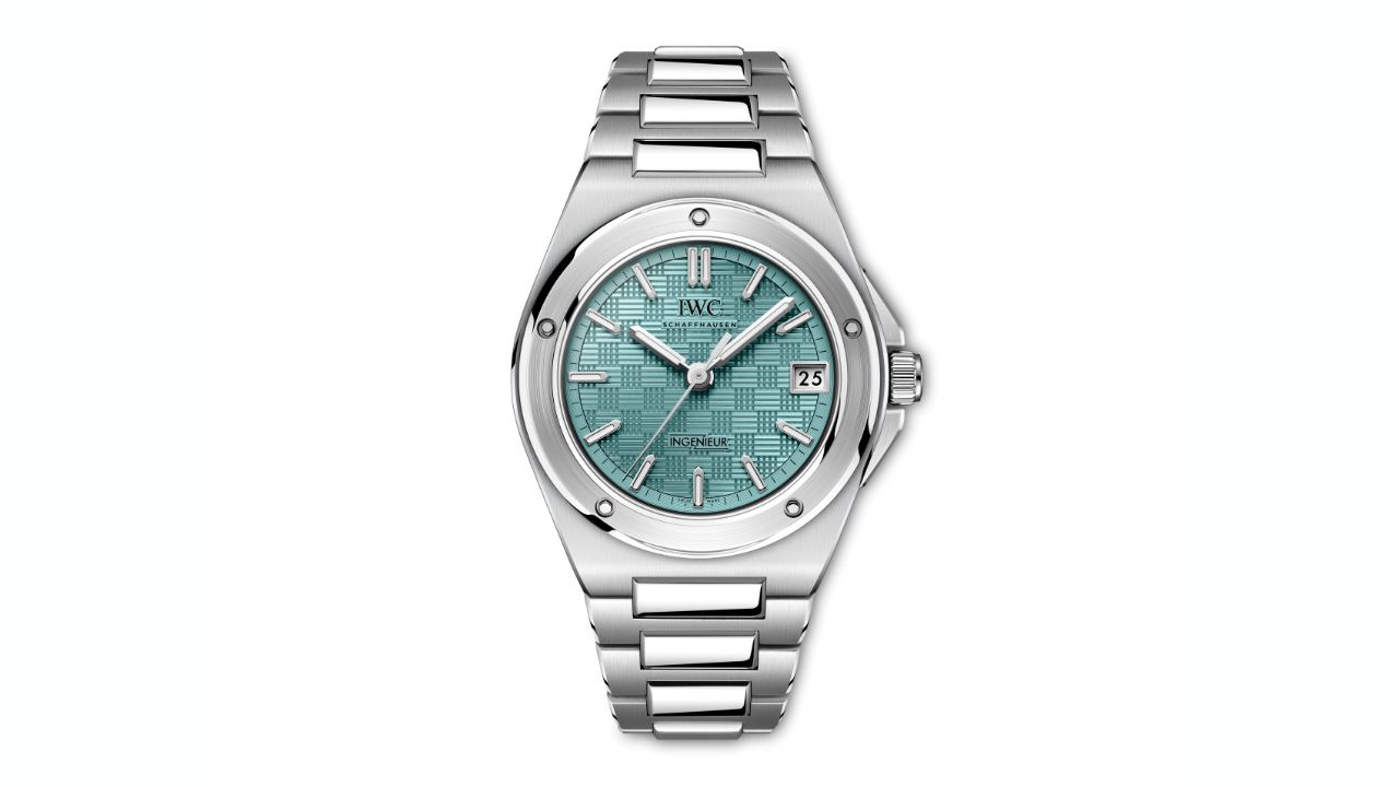 IWC Ingenieur Automatic 35 Pool: o azul piscina que faltava na linha Genta de 35 mm
