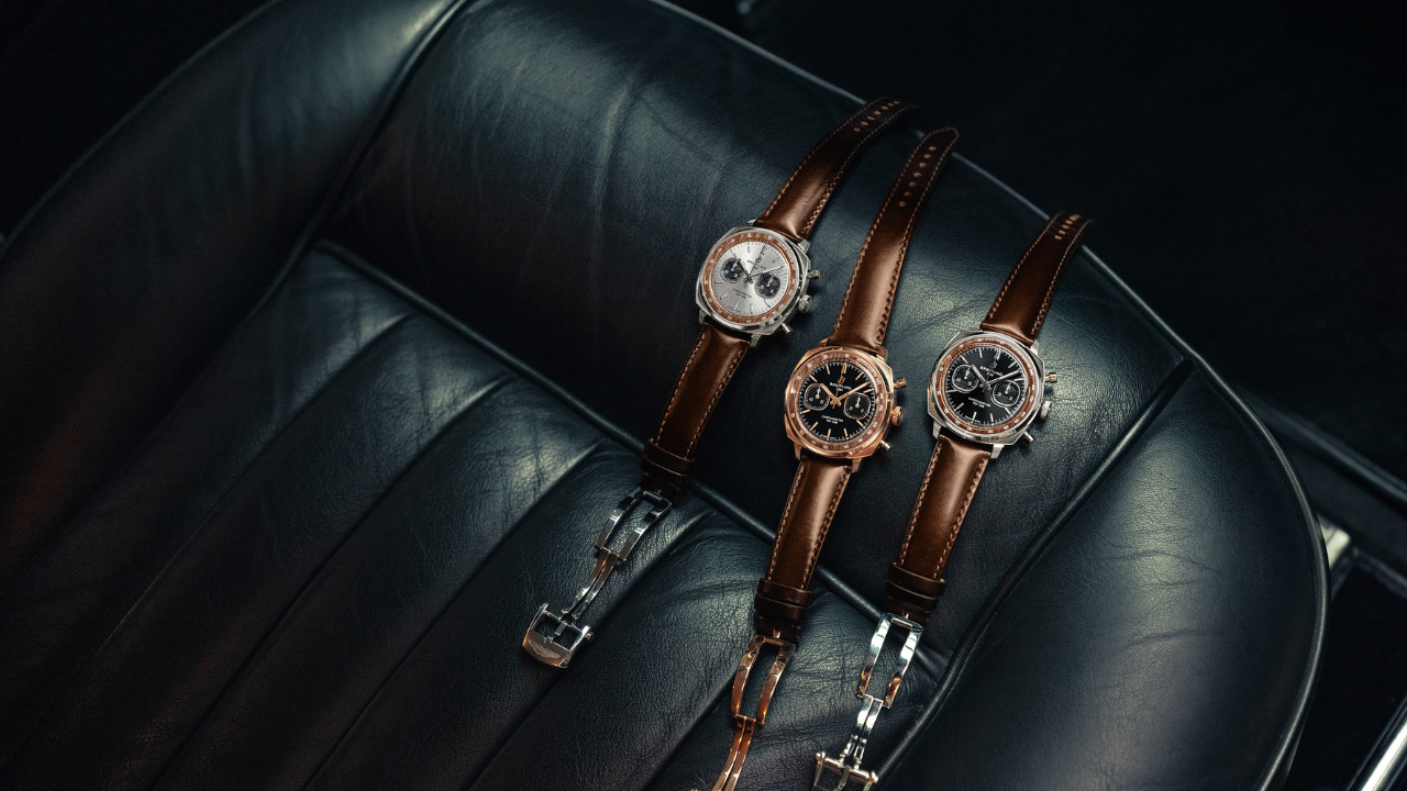 Breitling Top Time B01 Tribute to Aston Martin DB5: o aro de madeira no mostrador, o onyx de primeira vez na marca e três edições para o DB5 de Sean Connery