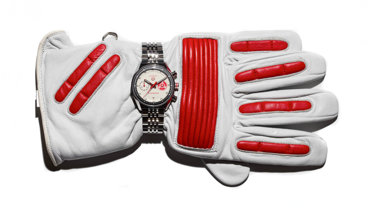 TAG Heuer Carrera x Team Ikuzawa x Bamford: branco, vermelho e o cronógrafo sem subdial de segundos em 150 peças para o motorsport japonês