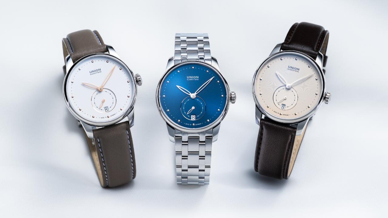 Union Glashütte Seris Small Second: 36 mm automático com espiral de silício, três expressões cromáticas 