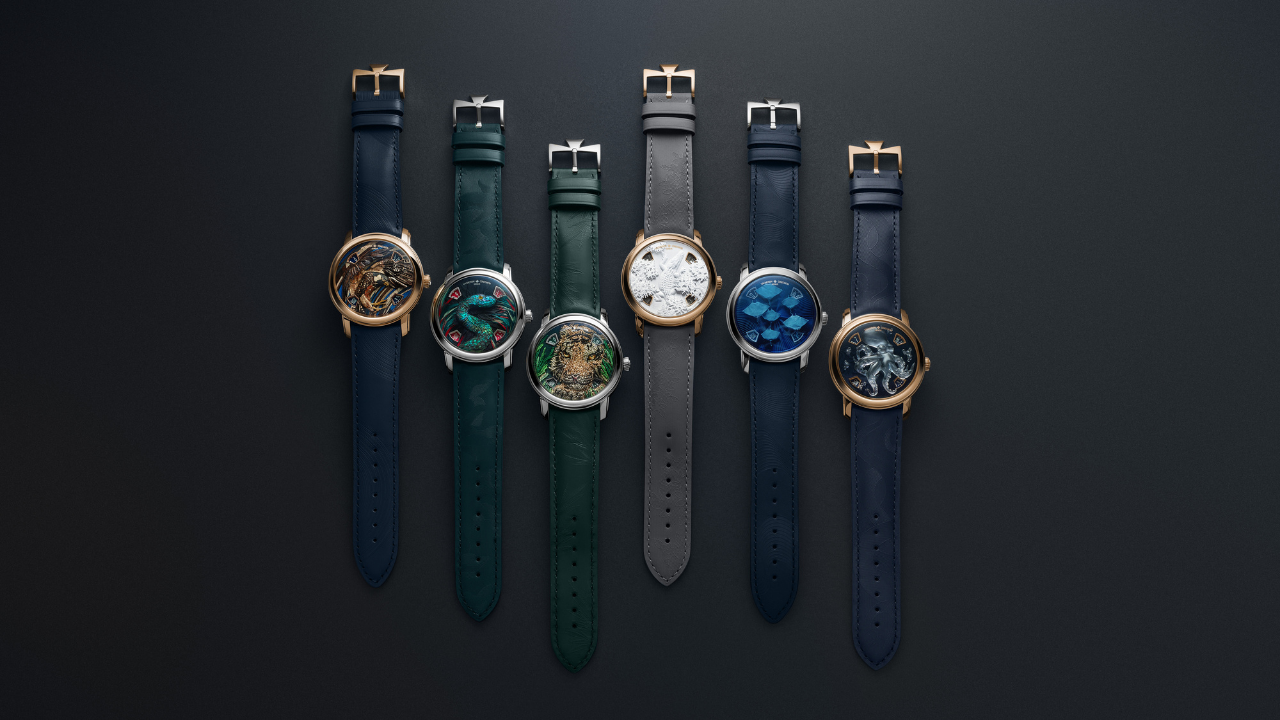 Vacheron Constantin Métiers d'Art Tribute to the Animal Kingdom: seis artesãos externos, seis técnicas nunca vistas em relojoaria e seis peças únicas com o Calibre 2460 G4