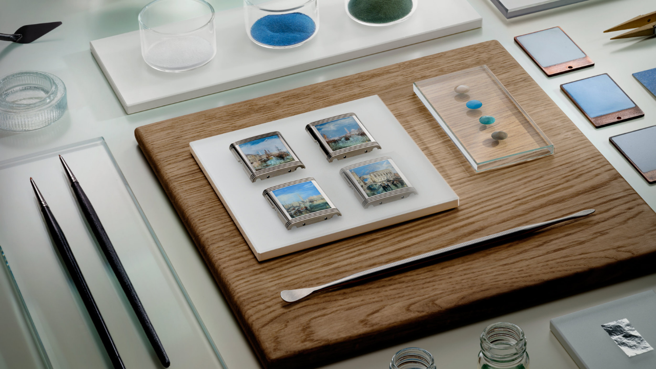 Jaeger-LeCoultre Reverso Turner Series: quatro pinturas de Veneza em 14 camadas de esmalte