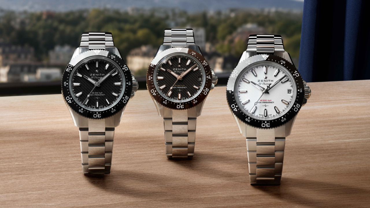 Zenith Chronomaster Solo Sport: o El Primero sem cronógrafo, mostrador de cerâmica com padrão "Z" e 5 Hz para o uso diário