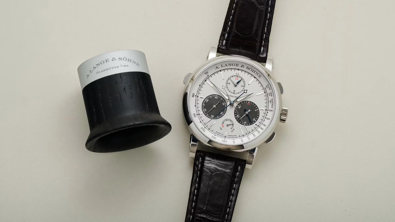 A. Lange &amp; Söhne Triple Split em Platina: o único cronógrafo rattrapante de 12 horas do mundo chega ao terceiro material