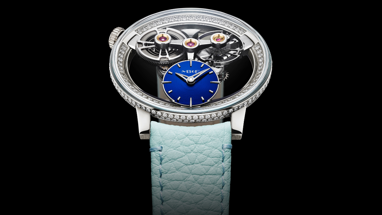 MB&amp;F SP One Pavée: diamantes para iluminar a mecânica, não para ofuscar