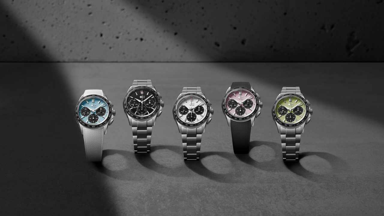Christopher Ward traz de volta o cronógrafo mecânico em cinco cores