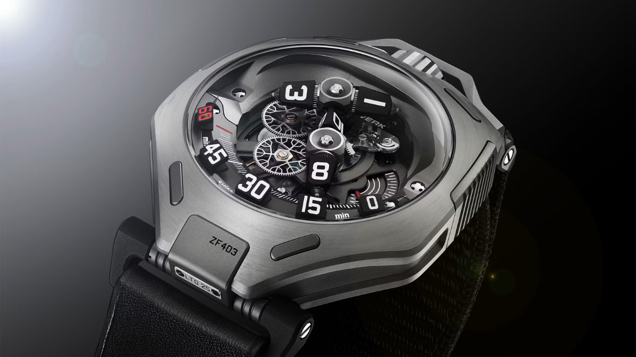 Urwerk reinventa as horas satélite com o UR-300 Time Quantum