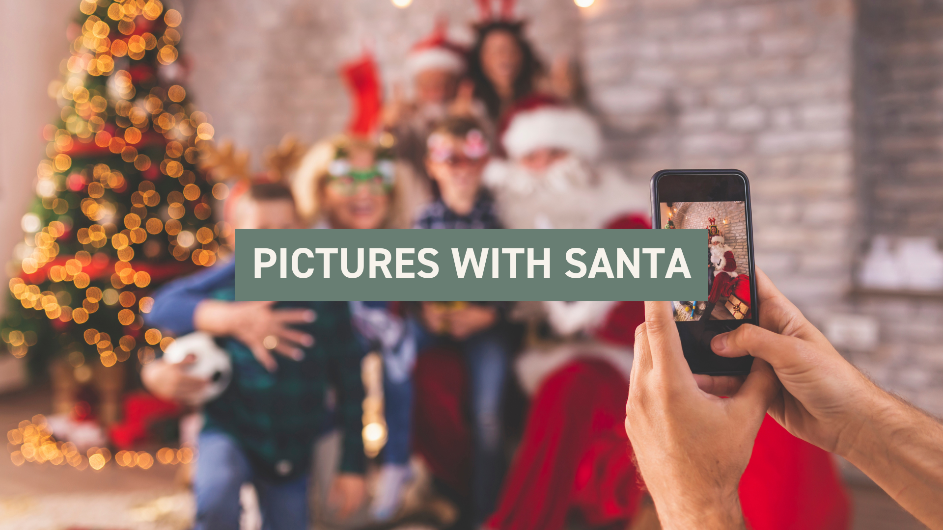 Pictures with Santa