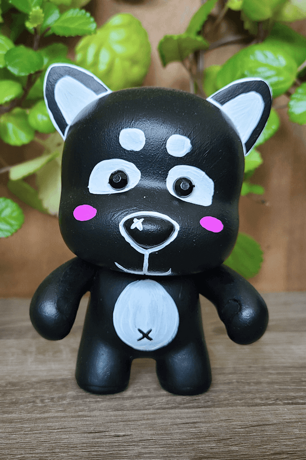 Panda (2022) - mixed media