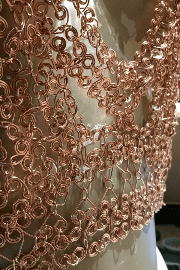 Synthesis, 2018 - Process Image - copper wire